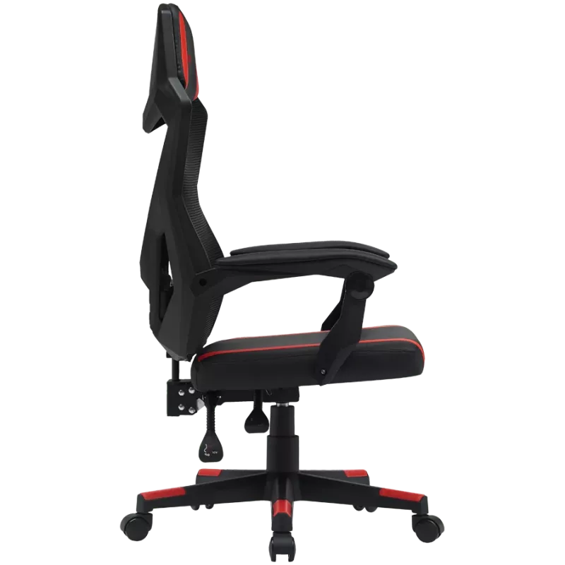 Canyon MCH01 - Flow - silla gaming ergonómica - negra y roja