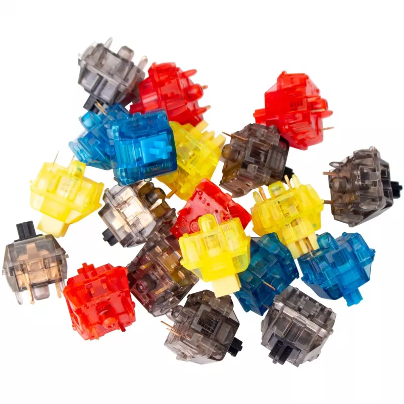 Interruptor de teclado Keychron G36 amarillo plástico hot-swappable