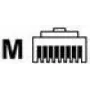 Conector de datos HART 09451511100 RJI IP20 Data Plug 1 (09451511100)