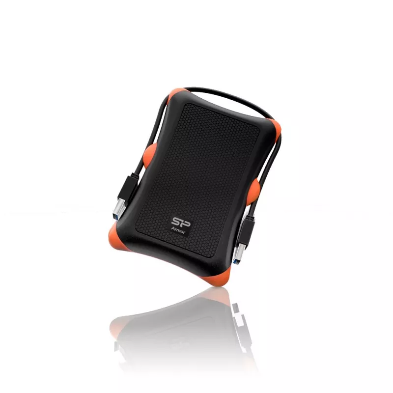 SILICON POWER Armor A30 - disco duro - 2TB - externo (portátil) - 2.5 (6,4 cm) - USB3.0 - negro (SP020TBPHDA30S3K)