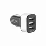 Sbox cargador de coche CC-331B 3,1 A negro/gris