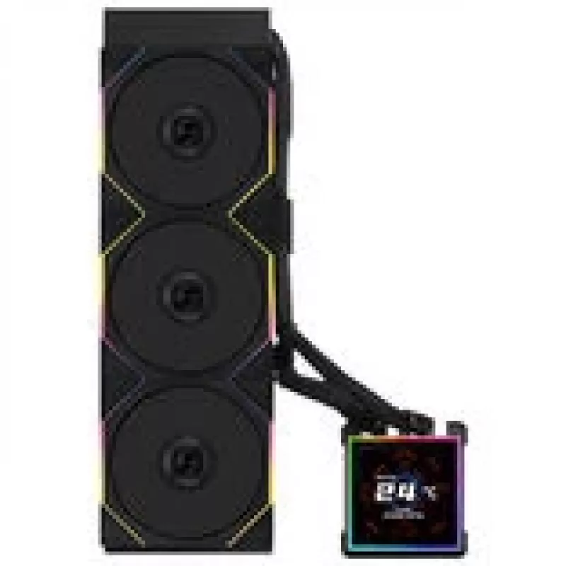 Refrigeración líquida AiO Lian Li HydroShift II LCD-S 360mm con RGB y pantalla LCD