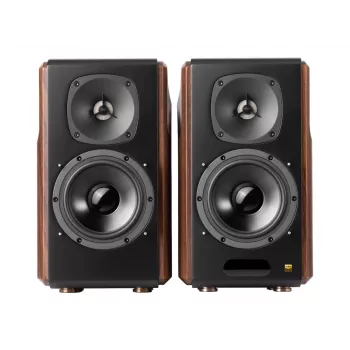 Altavoz Edifier S2000MKIII 2.0, 130 W RMS, con cable e inalámbrico, negro/madera