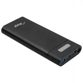 Akyga AK-BC-04 Carcasa de powerbank 20000 mAh, 8x 18650, 18W PD QC4+, USB-C, 2x USB-A, Lightning