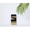 Funda para móvil man and wood para iPhone XR — acabado ébano blanco