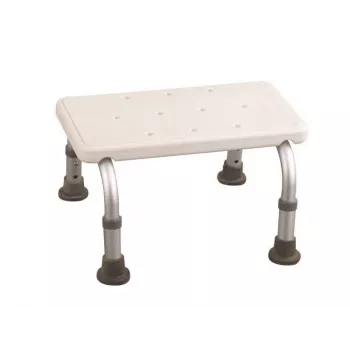 Taburete de baño bajo y reposapiés de baño