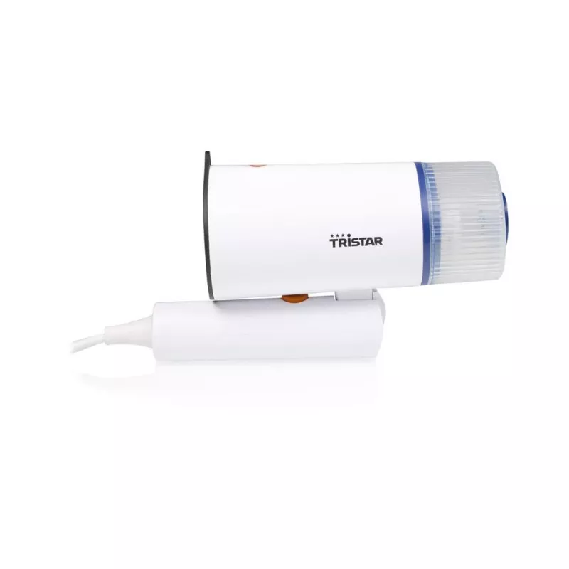 Plancha de vapor de mano Tristar ST-8960 – 1200 W, depósito de 0,11 L, 20 g/min de vapor, asa plegable, blanca