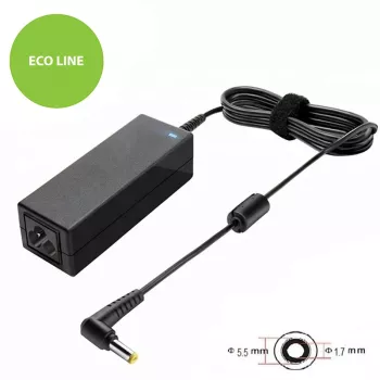 Fuente de alimentación para portátil Acer 45W: 19V, 2,37A