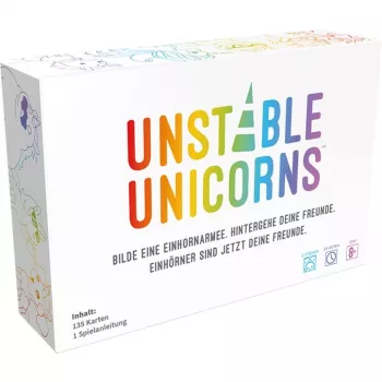 Unstable Unicorns, Juego de cartas