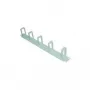 LogiLink - panel de gestión de cables - gris claro, RAL 7035 - 1U - 48,3 cm (19)