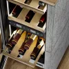 Vinoteca integrable Caso WineDeluxe WDU 18 – capacidad para 18 botellas, clase de eficiencia energética E, negra