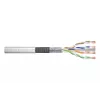 Cable de red Digitus CAT 6 SF/UTP par trenzado cable de conexión a granel 305 m gris