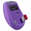Ratón DEFENDER MYSTERY MM-301 RF+BT LILA 1600dpi 6T