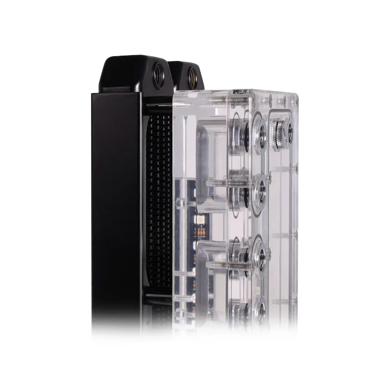 Kit de montaje Alphacool 15724 Negro Acero inoxidable 17 mm de altura