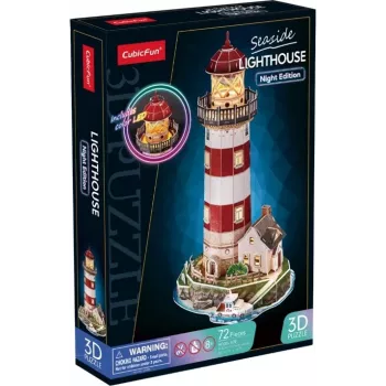 Puzzle 3D 72 piezas farolillos versión nocturna