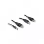 Juego de cables USB-A / DC + USB-B 0,3 m DeLOCK 82461
