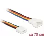 Cable de alimentación interno DeLOCK 85363 0,7 m 4-Pin PWM