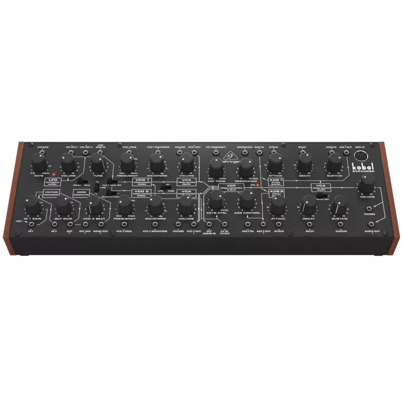 Sintetizador analógico Behringer KOBOL Expander módulo – módulo de expansión montable en rack