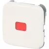 busch jaeger BJ Reflex SI tapa de interruptor basculante cálota roja blanco alpino modelo 2509-214
