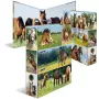 Archivador HERMA 19251 A4 multicolor con anillas D 285x315 mm