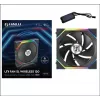 Lian Li UNI FAN SL Wireless 120 12RSL1W1B ventilador de caja ARGB PWM, Reverse Blade, 120 mm, negro
