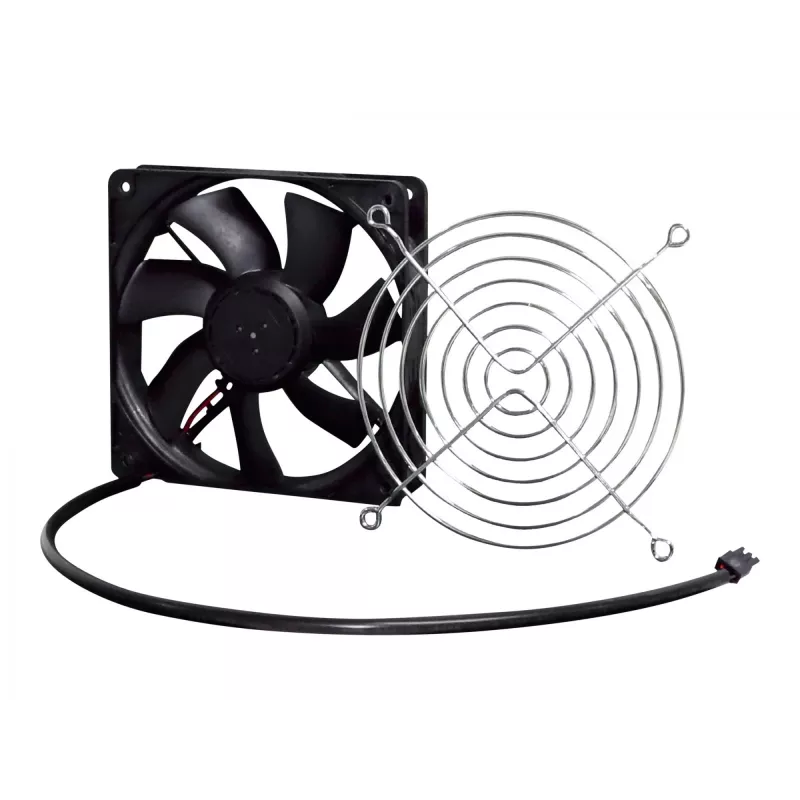 Ventilador Rittal SK 7990.000 24V DC negro metal plástico