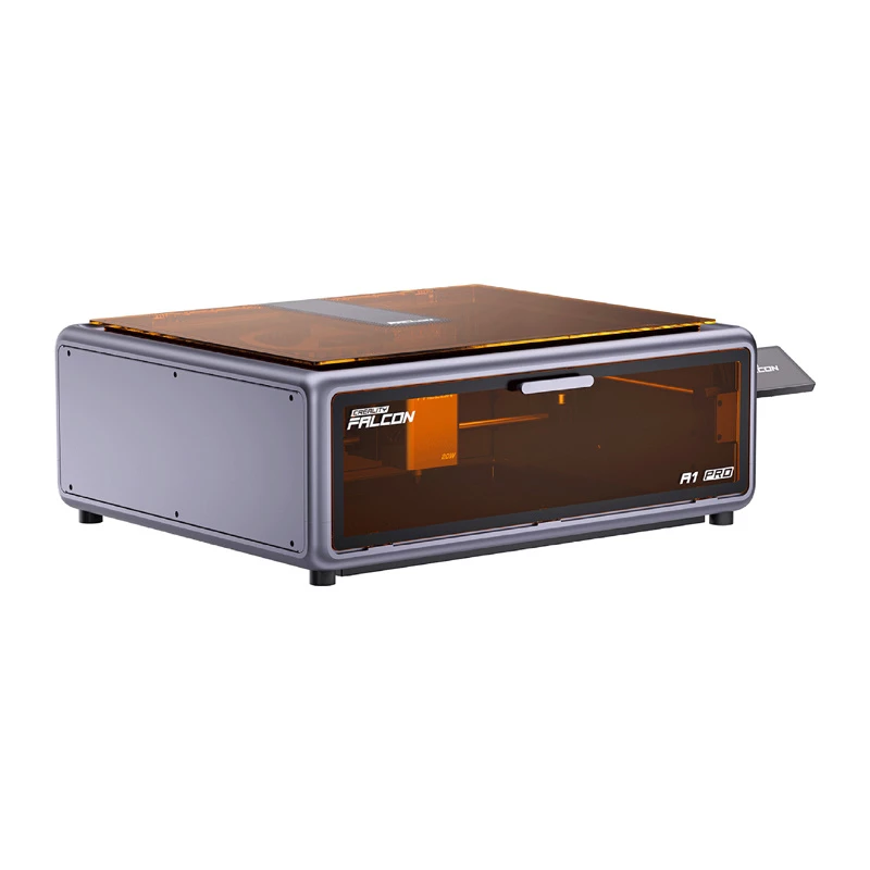 Grabador láser Creality Falcon A1 Pro 20W — módulo de grabado y corte láser de sobremesa