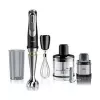 Batidora de mano Braun MultiQuick 9 MQ9138XI 0,6 L 1200 W negra, acero inoxidable