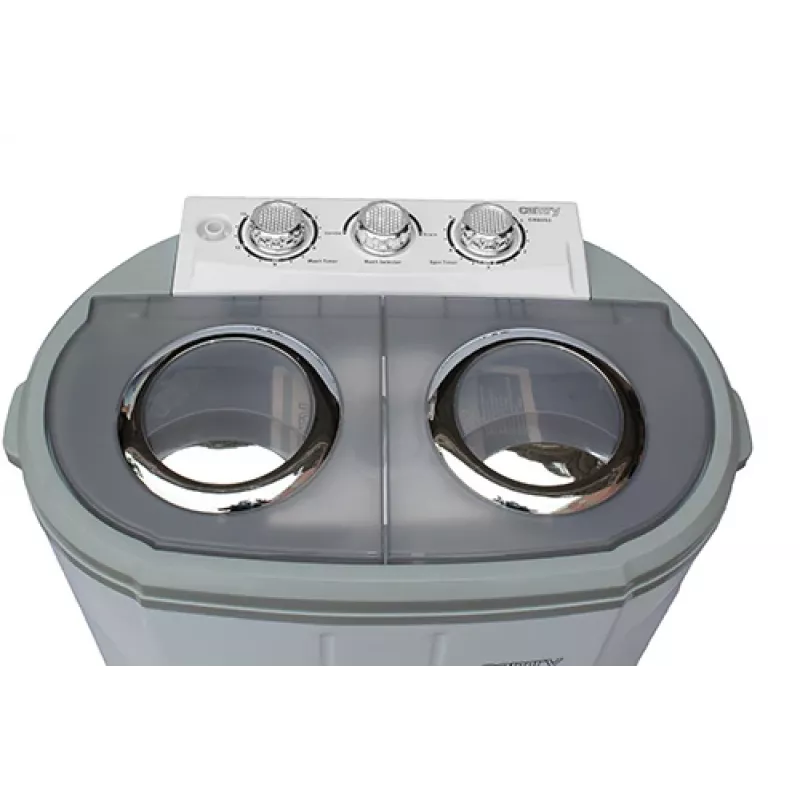 Lavadora de carga superior Camry Premium CR 8052 3 kg gris, blanca
