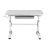 Ergo Office Escritorio infantil ergonómico de altura ajustable, gris, máx. 100 kg, ER-417 2cz