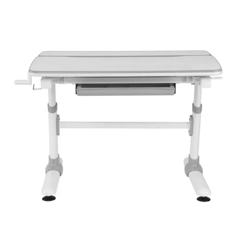 Ergo Office Escritorio infantil ergonómico de altura ajustable, gris, máx. 100 kg, ER-417 2cz