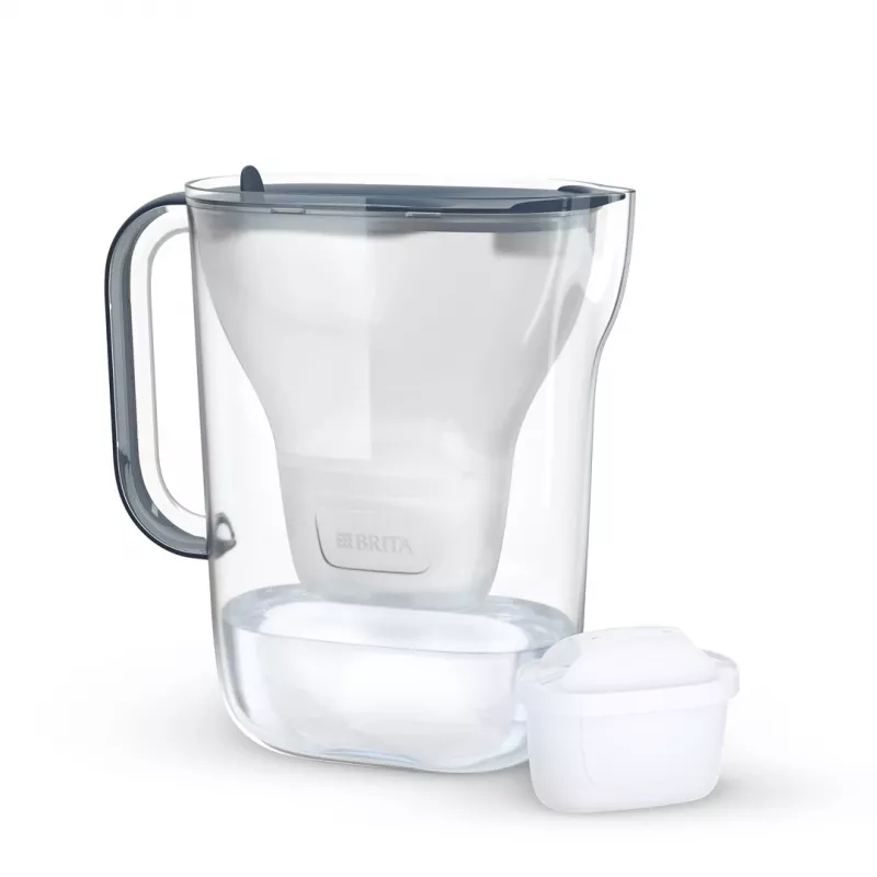 BRITA Style Essential jarra filtrante de agua 2,4 l con 1 cartucho MAXTRA Pro, grafito