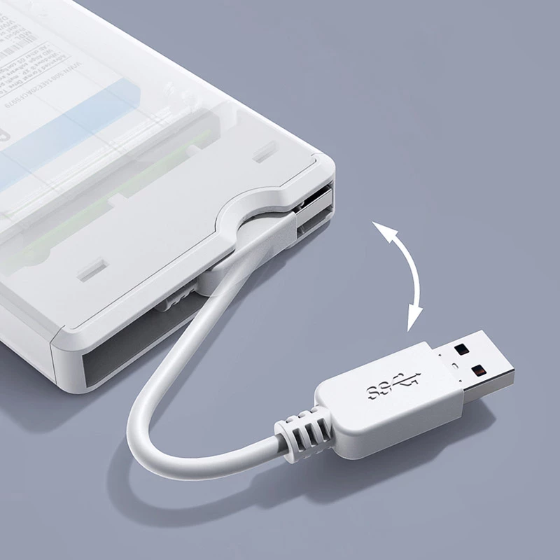 Caja externa para disco duro GrauGear 2.5HDD/SSD USB 3.2 aluminio - caja para unidad - 2,5