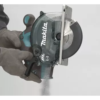 Sierra circular Makita DCS553Z 15 cm negra, azul 4200 rpm