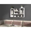 BILBAO 4P Estante colgante 100x16x60 cm, Blanco