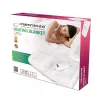 Esperanza EHB002 manta eléctrica 60 W blanca forro polar, poliéster