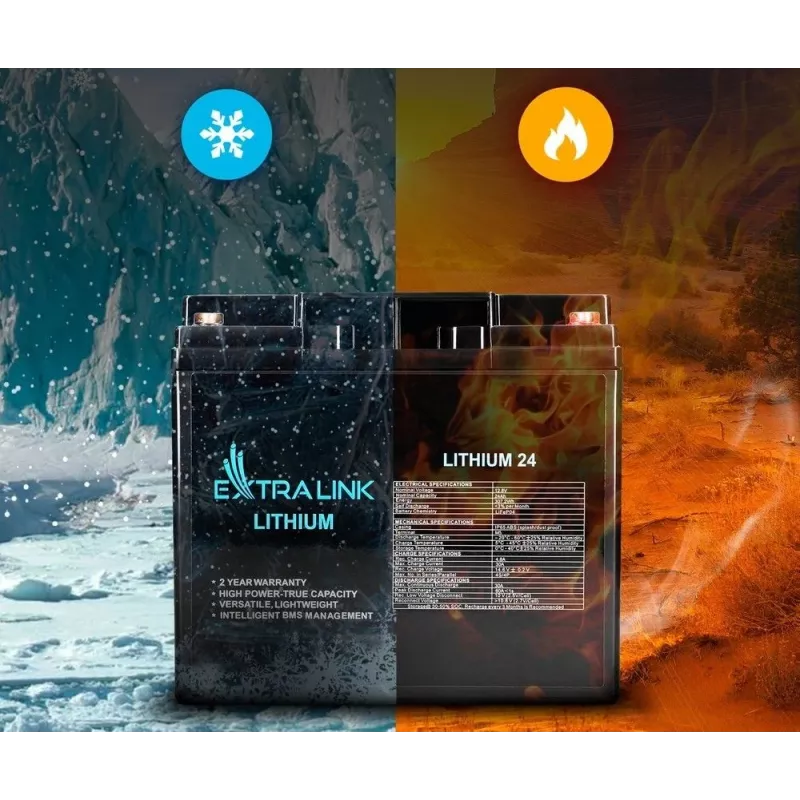 Batería LiFePO4 Extralink 24000 mAh 12,8 V