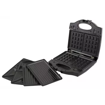 Esperanza Ekt006k tostadora de sándwiches Portabella 3 en 1 Ekt006k