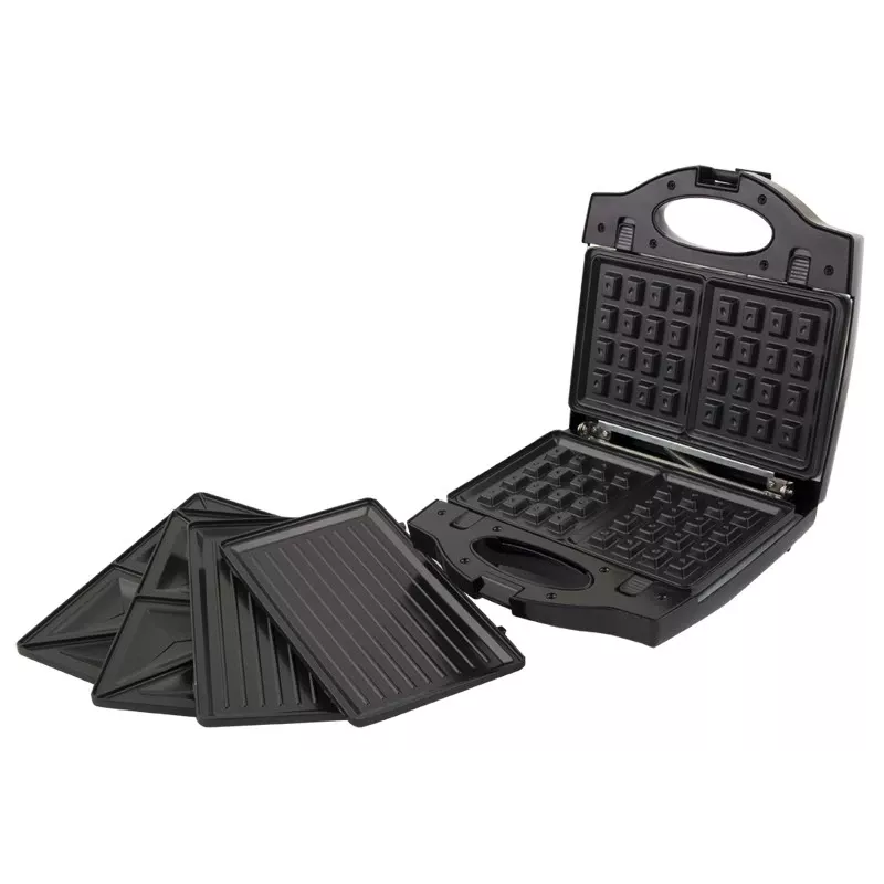 Esperanza Ekt006k tostadora de sándwiches Portabella 3 en 1 Ekt006k