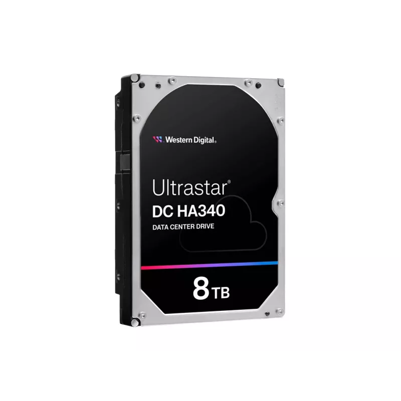 WD Ultrastar DC HA340 WUS721208BLE6L4 - Disco duro - centro de datos - 8TB - interno - 3,5 (8,9 cm) - SATA 6Gb/s - 7200 rpm - Búfer: 256MB (0B47078)
