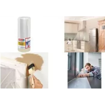 tesa Easy Cover Universal 04368-00010-02 película adhesiva de cubrición, 1800 mm x 33 m