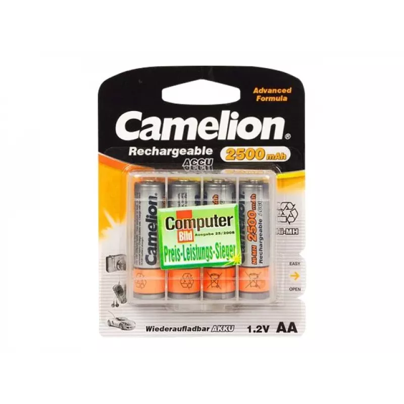 Batería recargable Camelion NH-AA2500-BC4