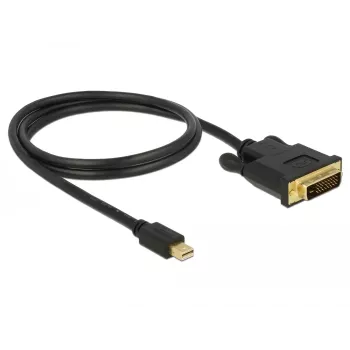 Adaptador de cable de vídeo DeLOCK 83988 Mini DisplayPort a DVI-D 1m