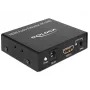 Extractor de audio HDMI estéreo / 5.1 canales 4K, adaptador negro