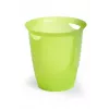 Durable TREND papelera redonda 31,5 cm, verde translúcido