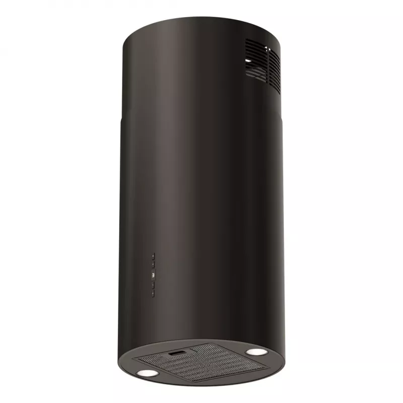 Campana extractora de isla MAAN Elba2 39 cm negra