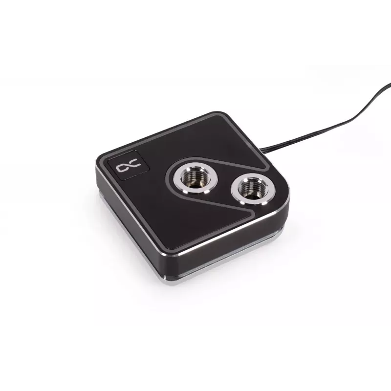Bloque de agua Alphacool 13446 Latón Cobre Negro 72mm