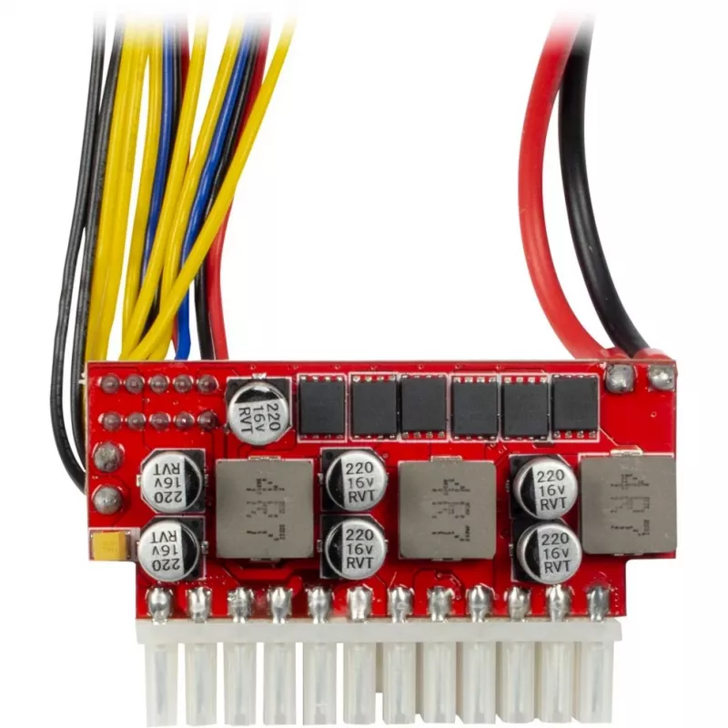Fuente de alimentación Inter-Tech 88882190 200W 20+4-Pin ATX negro