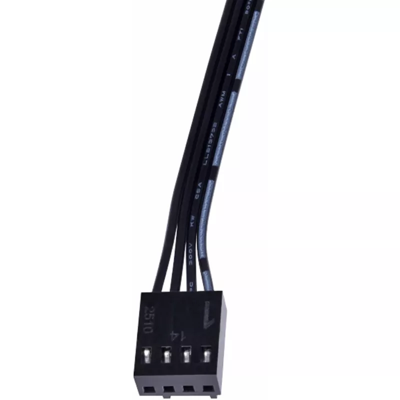 Ventilador de carcasa Alphacool Core 140 mm PWM 2500 rpm Negro