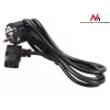 Cable de alimentación con conector de 3 clavijas en ángulo 3M MCTV EU-803